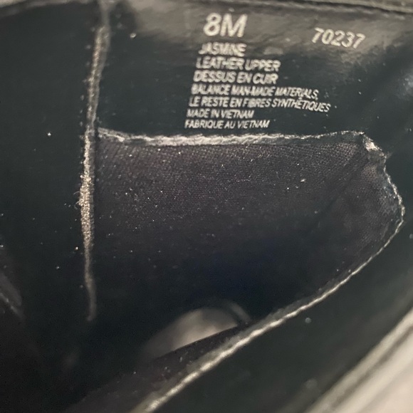 Ladies Black Leather Upper Boots - Picture 5 of 6